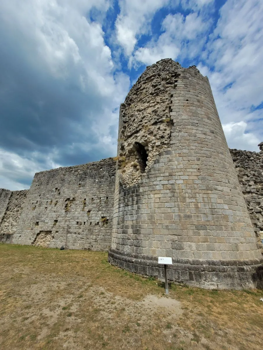 The Château de Ventadour large tower