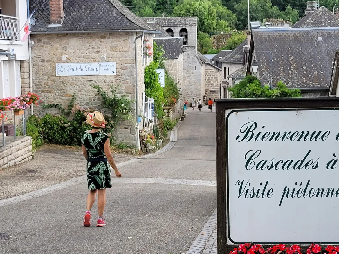 Gimel-les-Cascades village