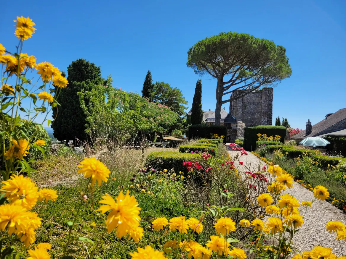 Jardin du Château de Turenne