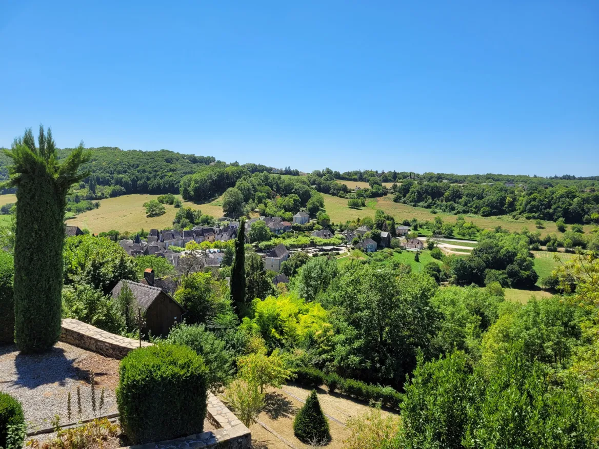 Turenne vue vers l'ouest