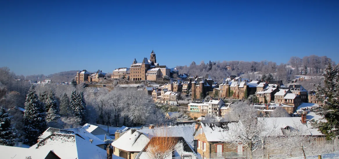 Uzerche winter