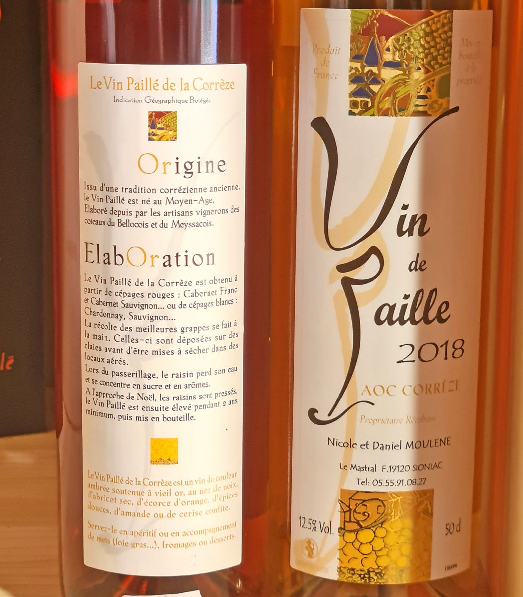 Corrèze straw wine