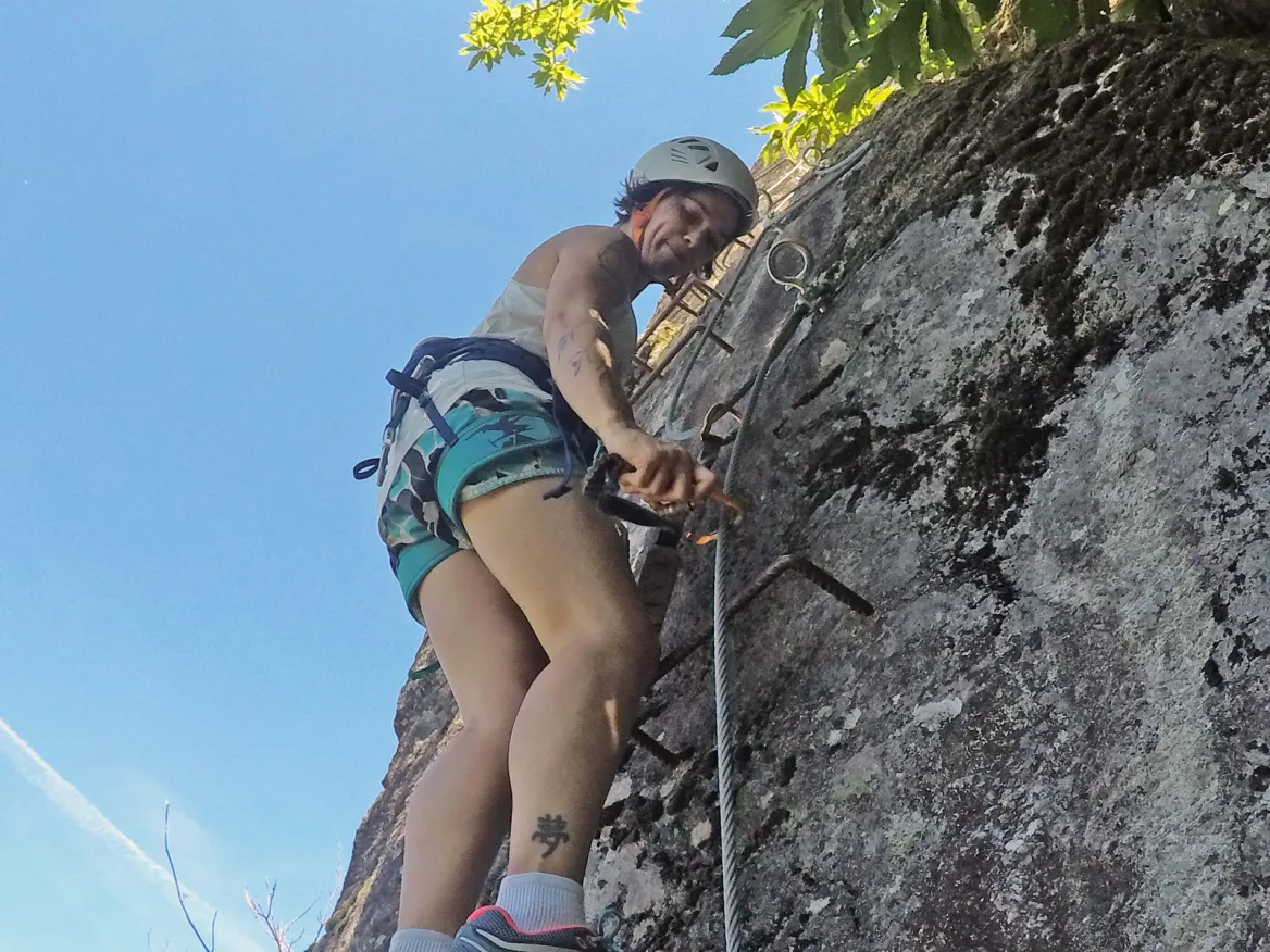 Via Ferrata the Saillant