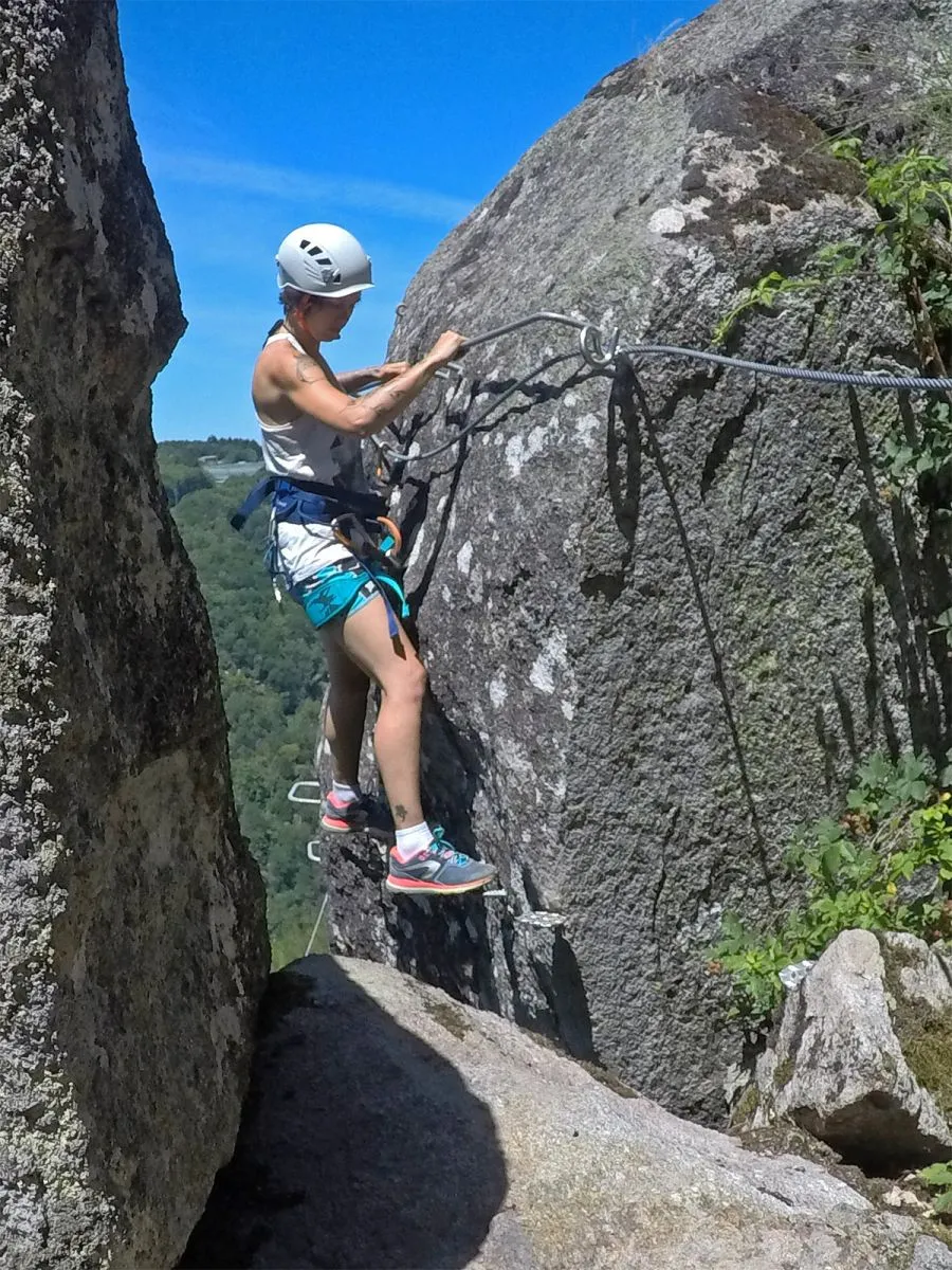 Via Ferrata the Saillant