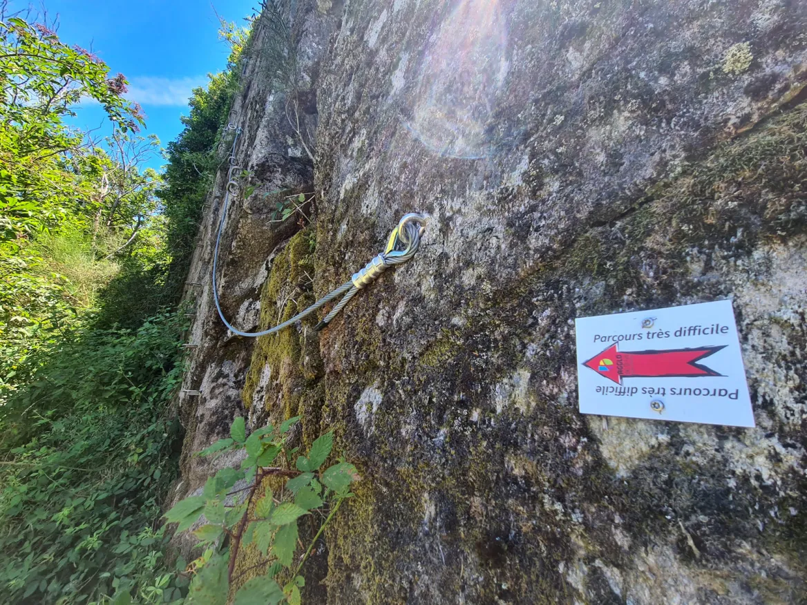 Via Ferrata the Saillant