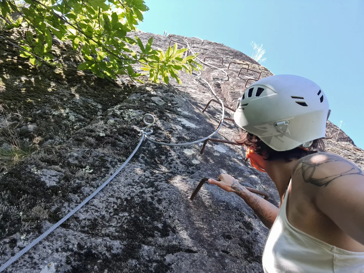 Via Ferrata the Saillant