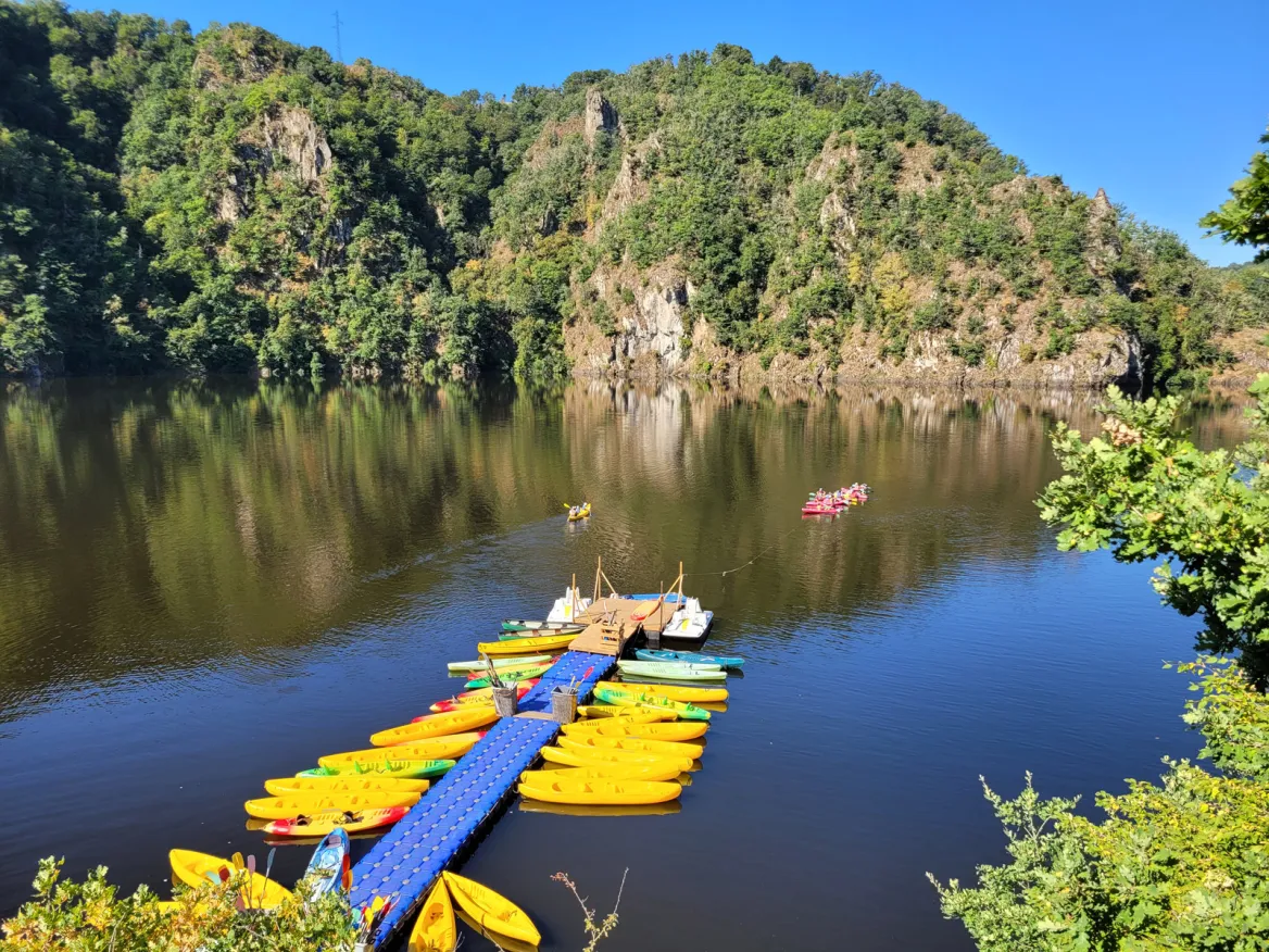 Canoe gorges de la Dordogne
