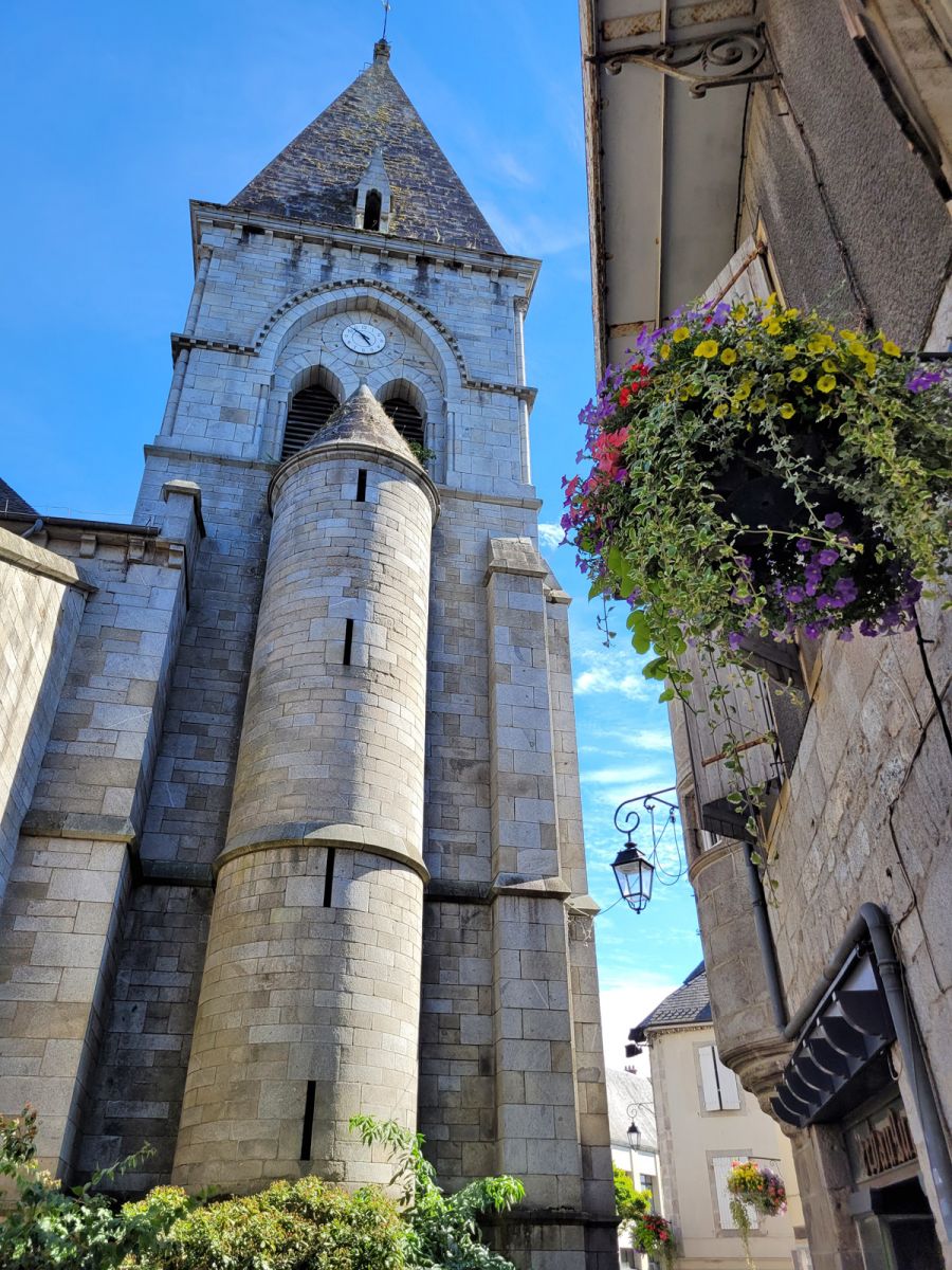 Saint-Martin Church in Ussel