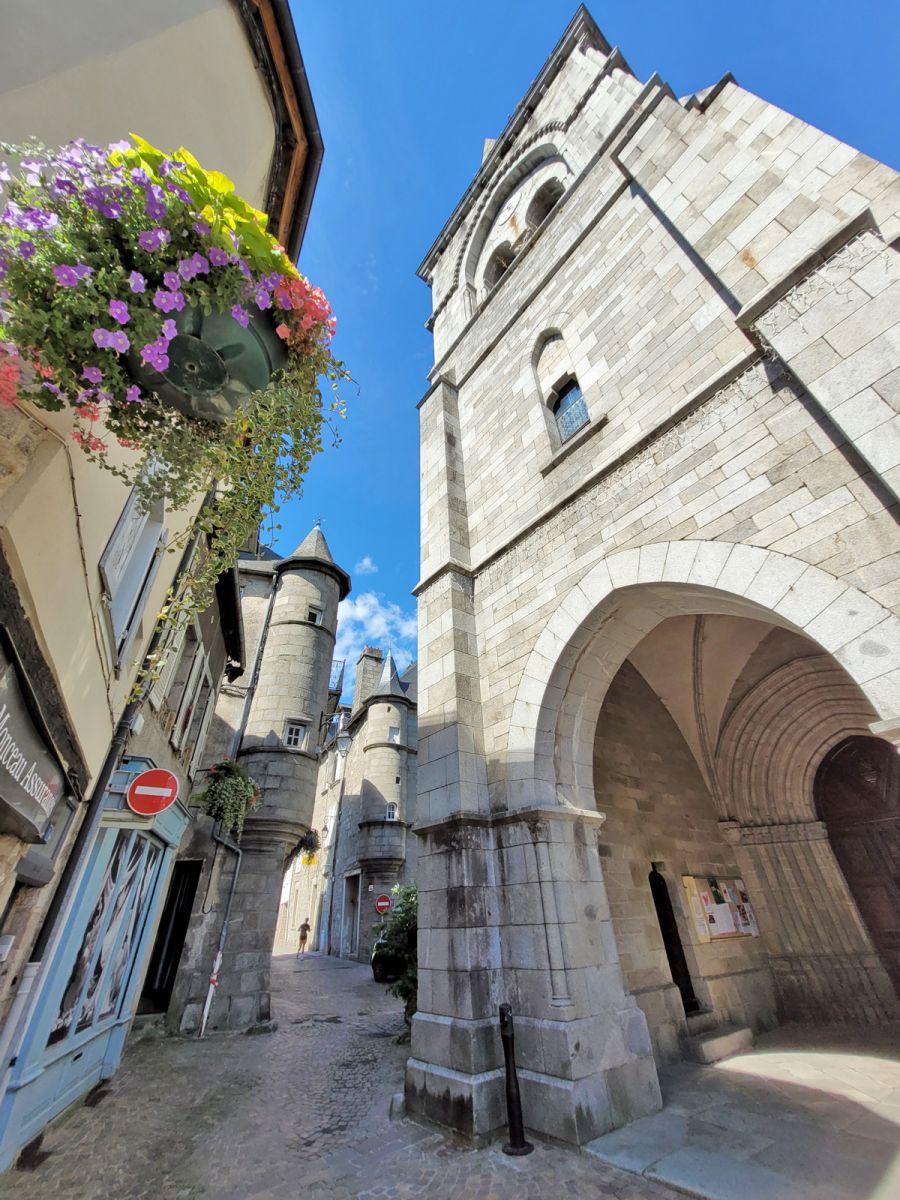 Saint-Martin Church in Ussel