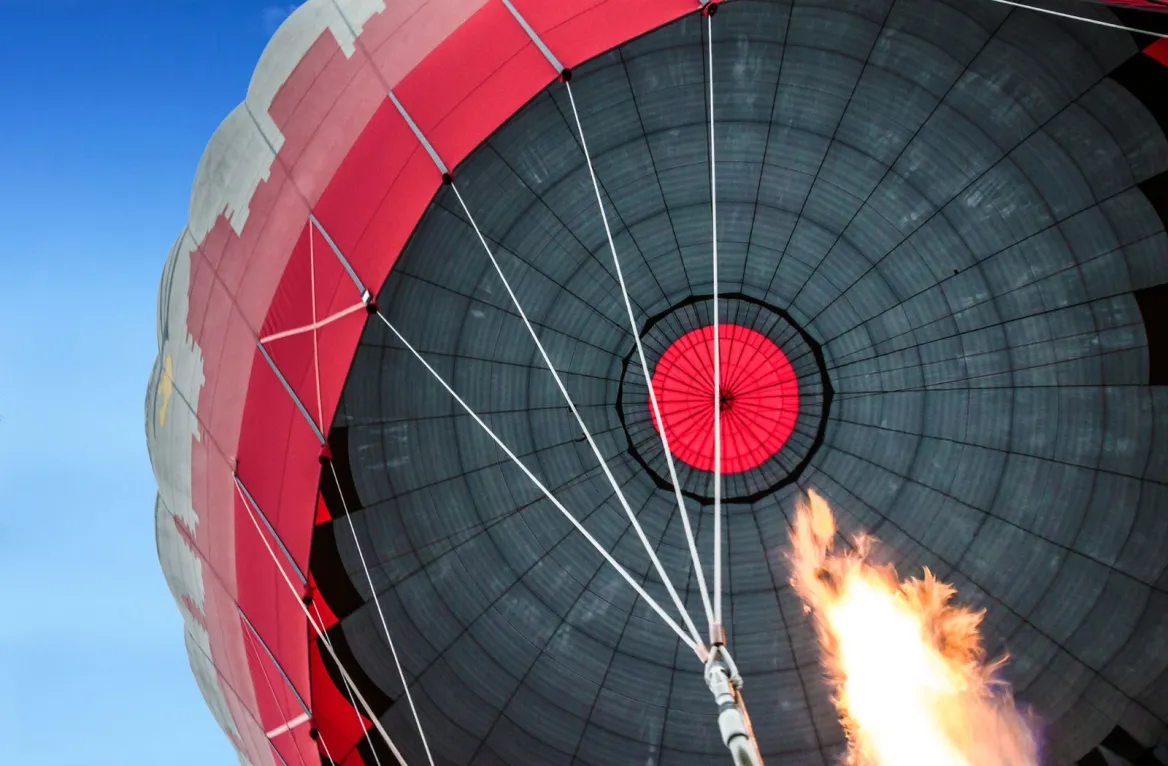 Montgolfière en Corrèze