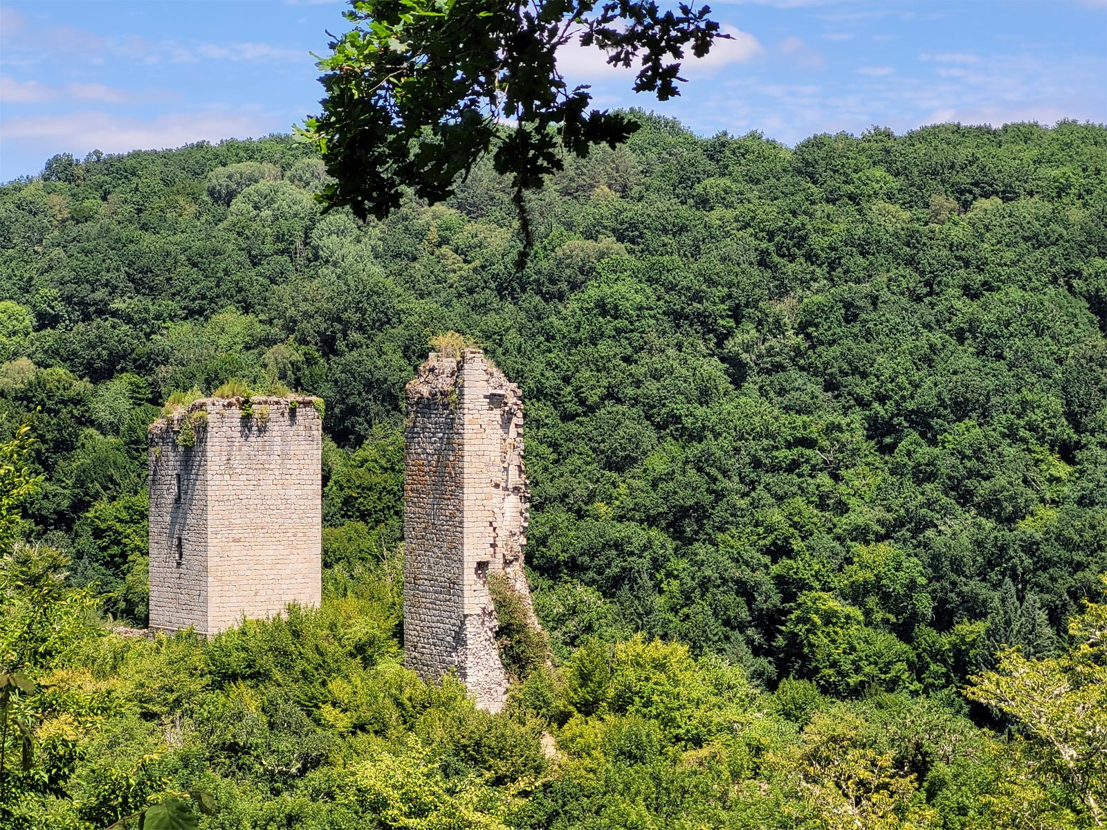 The Towers of Carbonnières