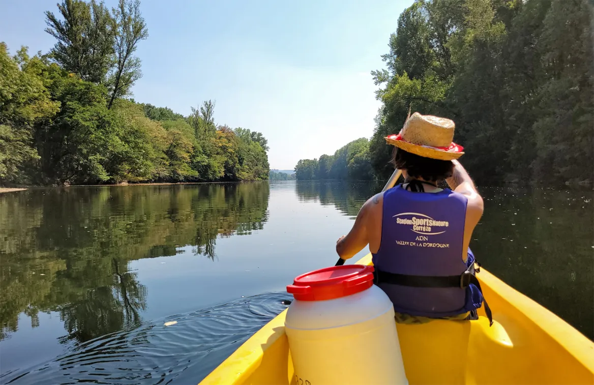 By canoe from Beaulieu